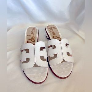 Sam Edelman White Sandals S7
